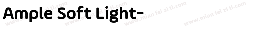 Ample Soft Light字体转换